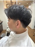 ツーブロック シンプルスタイル