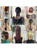 タイトヘアセット/ヘアアレンジ