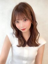 ロンドミラー 博多店(Lond Mirror)&nbsp;レイヤーカット/ミディアムヘア/レイヤースタイル/韓国レイヤー