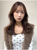 色気くびれレイヤーカット韓国ヘア顔周りカット【横浜】