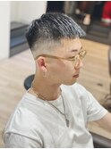 メンズスキンフェード・刈り上げ・メンズベリーショート・眉毛