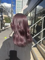 シーン(seen)&nbsp;ブリーチなしダブルカラー チェリーピンクラベンダー 忠願寺