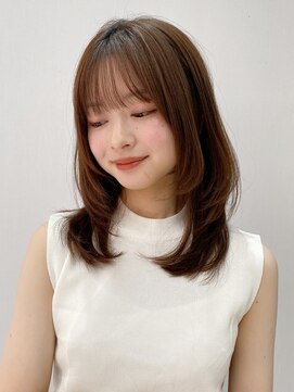 エトラ 渋谷店(etora) 小顔 美髪 レイヤーカット イメチェン ワイドバング"