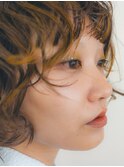 Hair by ryu【カーリーヘア　ポイントイエロー】