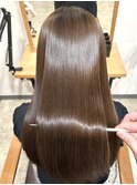 毎朝の手入れが楽になる　縮毛矯正