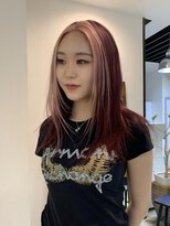 バディヘア リープ(BUDDY HAIR Leap)&nbsp;ピンク×ボルドー