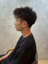 ラルス(Larus)&nbsp;サーフカール/スパイキーショート/ブルーブラック/本八幡