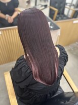 ヴィンスジオ 岐阜駅南(vince gio) インナーピンク/ロングカット/髪質改善トリートメント