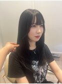 ラベンダーブラックにレイヤーカット!