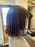 ≪ICEA認証★白髪染め≫カット＋オーガニックアロマカラー＋プチスパ￥11850