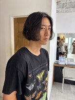 ナループロアツム(Nalu pu loa Tsum)&nbsp;メンズボブ/パーマヘア/メンズスタイル