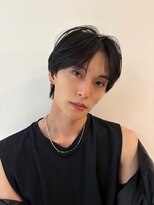 リリット(ReLit)&nbsp;メンズハイライトレイヤーカットグレージュベージュショート