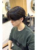 毛流れセンターパート