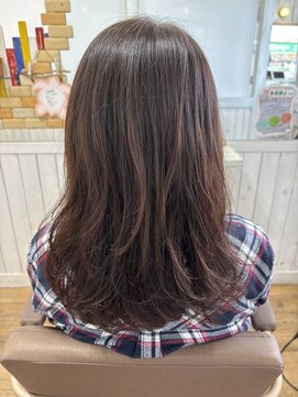 くせ毛をいかしたスタイリング