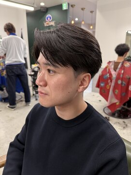 ザスーツブラザーズ(THE SUITS BROTHERS) MEN'SHAIRウルフカルマパーマメンズショートイージーパーマ