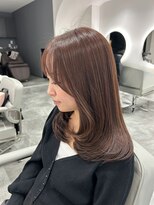 リュール バイ ヘッドライト 北千住店(lueur by HEADLIGHT)&nbsp;ピンクラベンダー×顔まわりレイヤー