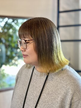 チェリーコークガーデン(CHERRYCOKEGARDEN) イエローグラデーションカラー