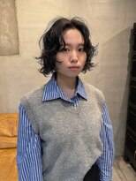 オムズ(OM's)&nbsp;ボブパーマ/前髪パーマ/大人可愛い/似合わせカット/パーマ