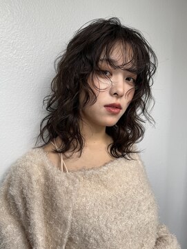 アヴァンスクロス あべのルシアス店(AVANCE.CROSS) ミディアムスタイル