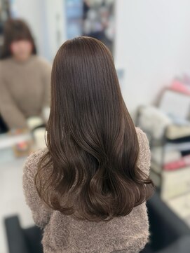 ハピネス 梅田茶屋町店(HAPPINESS) ショコラグレージュ/韓国ヘア/レイヤーカット/顔まわり/艶髪