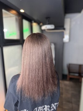 ラピス 名古屋 栄店(Lapis) ダブルカラー/ピンクベージュ/ブリーチカラー/トリートメント