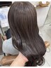 【池田指名限定】透明感カラーで叶える垢抜けヘア♪髪質改善カラー+カット