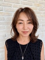アンティ ブランシェ(an-t BRANCHE)&nbsp;外はねカールレイヤースタイル