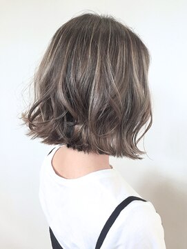 アーツヘアー JR上熊本駅店(ARTS@HAIR) ▽立体感♪外ハネ切りっぱなしボブ▽
