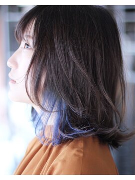 フォーム(FORM) ナチュラルアッシュとインナーブルー