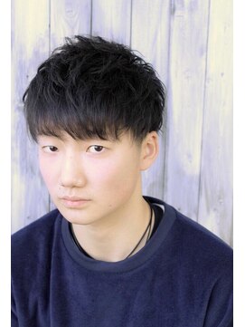 ヘアブティック ハコ(hair boutique haco) ［haco］ツーブロックフェザーマッシュ