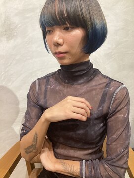 マハナ(Mahana by hair) ♯グラデーションブルー