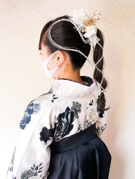 ネオリーブ クタ 町田店(Neolive kuta) 卒業式ヘアセット水引きヘア×袴・着物【町田】