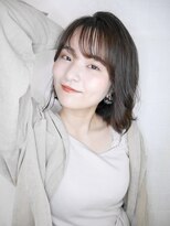 シュシュ(shushu)&nbsp;前髪がかわいいショートボブ　【有海一生】 髪質改善　カット