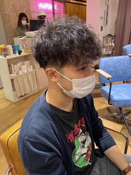 アヴァンス 天王寺店(AVANCE.) MEN'S HAIR くせ毛を活かした前下がりマッシュ