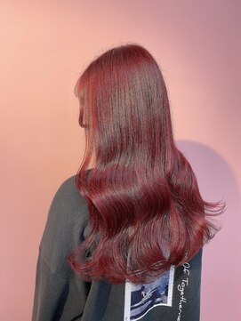 ミューズヌナ(muse nuna) ストロベリーピンク(ブリーチ1回)