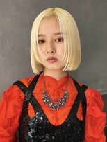 ボコカ(bococa) ブリーチカラー×ボブ