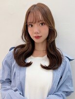 ローウェ 渋谷(Louwe)&nbsp;重めロング×顔周りレイヤー【Louwe 渋谷 mitsuki】