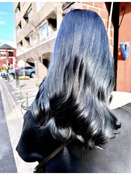 マリン(Marine) 20代30代ネイビーブラック暗髪ヘア