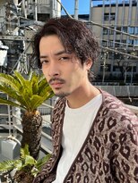 メンズカット ツイストスパイラルパーマ