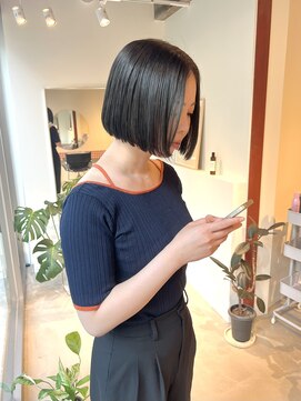 エト 梅田(eto) オリーブグレージュ/ボブ