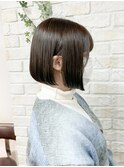 艶髪ストレートボブ