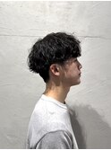 【曽我尾真生】波巻きパーマ/メンズパーマ/マッシュパーマ