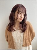 【sana担当】レッドブラウン
