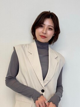 カリノ(crino:) #ニュアンスパーマ #くびれボブ