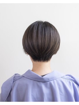 ルプラ ガーデン(le-pla garden) ハンサムショート#黒髪#耳掛けショート#くびれショート#ボブ