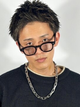 プレミアムバーバー 目黒店(PREMIUM BARBER produce by HIRO GINZA) 刈り上げないかきあげスタイル