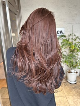 ウエストリー(WESTORY) サラ艶ロング☆レイヤーカット☆艶ピンク☆30代