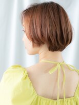 ヘアーリゾートパル(HAIR RESORT PAL)&nbsp;透明感カラー斜めバング小顔補正カットb天王台20代30代40代