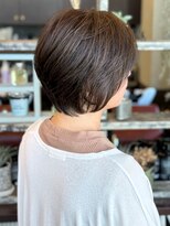 ヘアーメイク アチャ(hair make accha)&nbsp;デザインカラー/レイヤーカット/ウェットヘア/オリーブベージュ