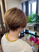 リミットヘアー 大在店(Remit hair) 〈山本〉女性らしさを残した大人ショート